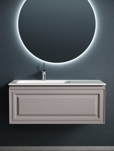 Тумба под раковину Sancos Very 100 L VR100LSM подвесная Doha Soft МДФ / ЛДСП