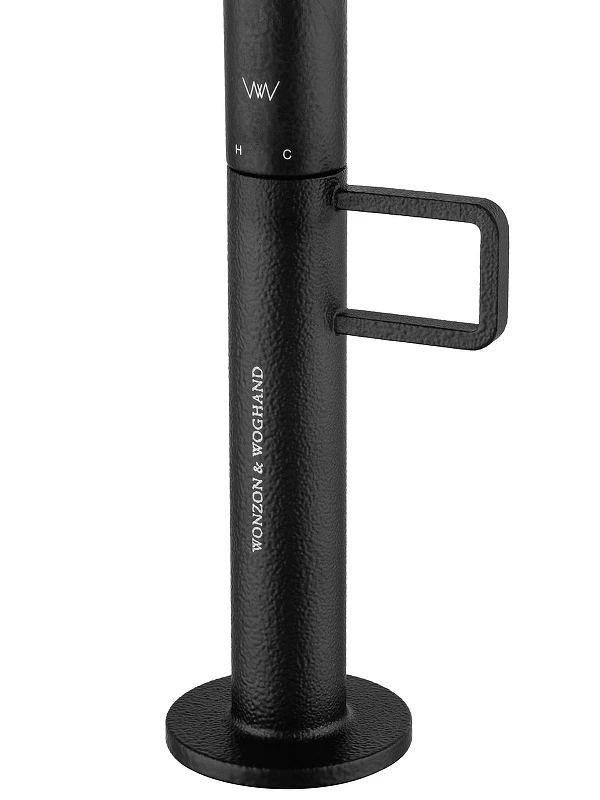 Смеситель для раковины Wonzon & Woghand Loop WW-112-00-508 цвет Черный матовый