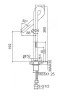 Смеситель для раковины Wonzon & Woghand Loop WW-112-00-508 цвет Черный матовый