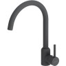 Смеситель для кухни Dorff Logic D3007022 Черный нержавеющая сталь