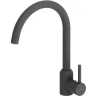 Смеситель для кухни Dorff Logic D3007022 Черный нержавеющая сталь