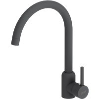 Смеситель для кухни Dorff Logic D3007022 Черный нержавеющая сталь