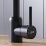 Смеситель для кухни Dorff Logic D3007022 Черный нержавеющая сталь