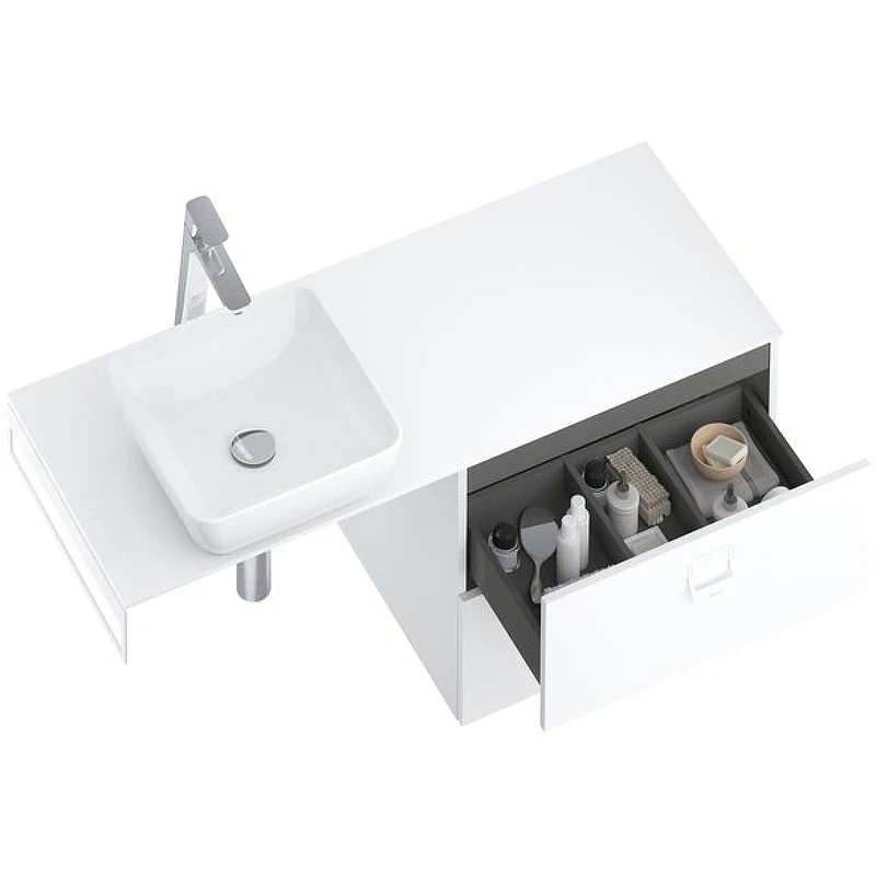 Столешница под раковину Ravak Comfort 120 X000001381 Белая дерево подвесная