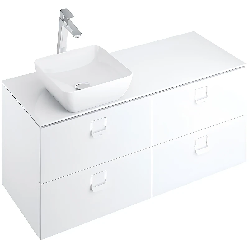 Столешница под раковину Ravak Comfort 120 X000001381 Белая дерево подвесная