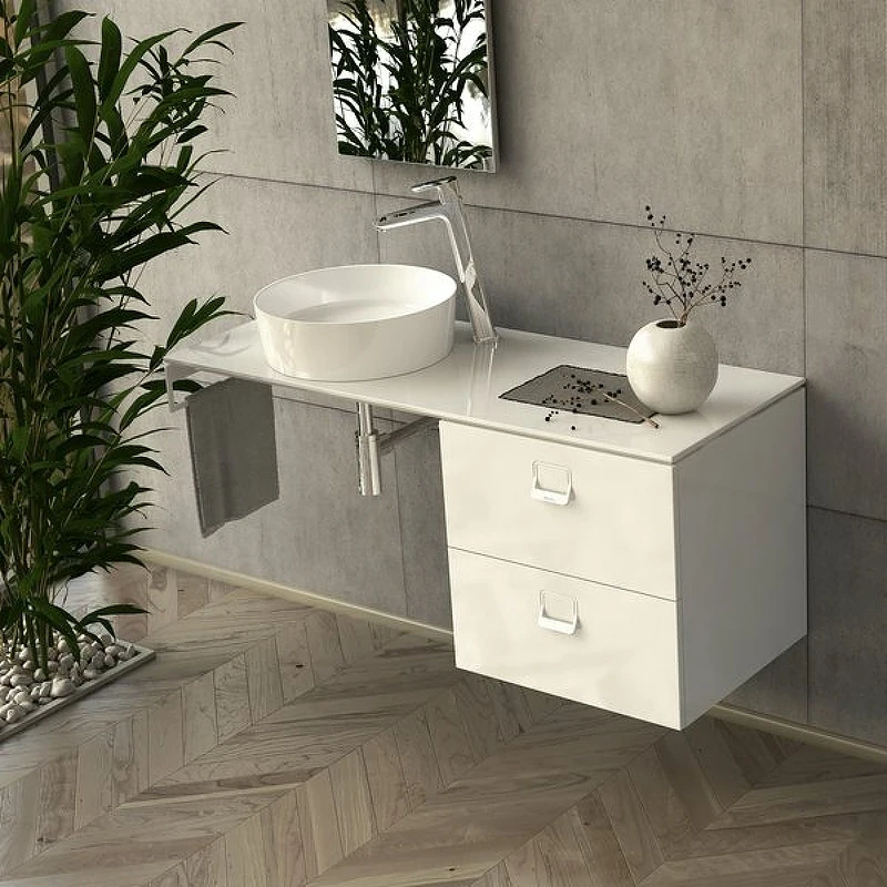Столешница под раковину Ravak Comfort 120 X000001381 Белая дерево подвесная