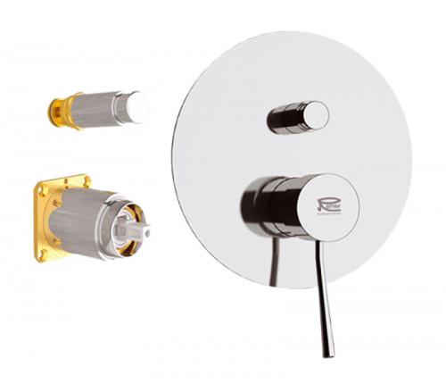 Смеситель для душа Remer Minimal N09KB цвет Хром