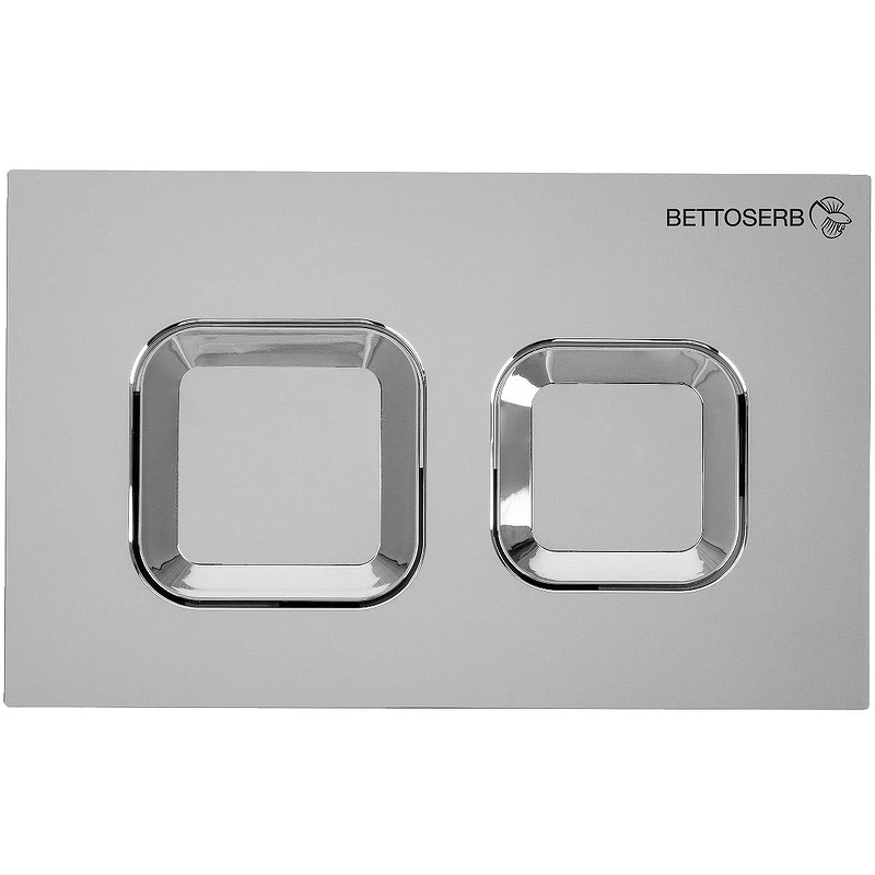 Инсталляция Bettoserb Sava Fix Slim SET40006473 для унитаза с клавишей смыва Хром глянец