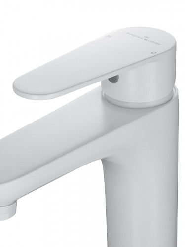 Смеситель для раковины Wonzon &amp; Woghand Alfa WW-A40232-MW цвет Белый матовый