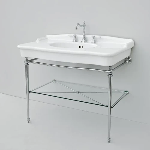 Консоль под раковину Artceram Hermitage 112 HEA01771 цвет Хром