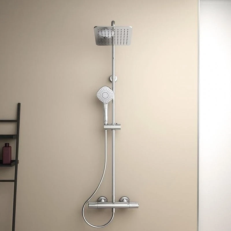 Душевая система Ideal Standard Ceratherm T100 A7240AA с термостатом Хром