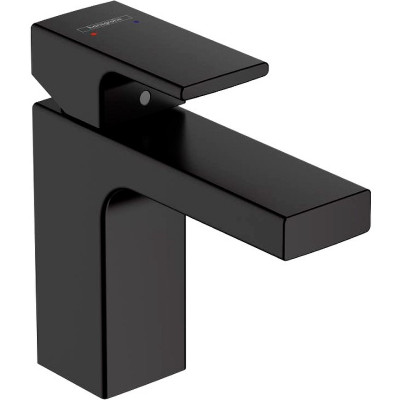 Смеситель для раковины Hansgrohe Vernis Shape 71569670 Черный матовый латунь