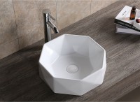 Раковина-чаша Ceruttispa 42 CR0057 СТ9561 Белая фарфор накладная