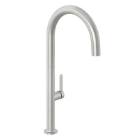 Смеситель для кухни Kludi Aurea 55803N575 цвет Никель брашированный