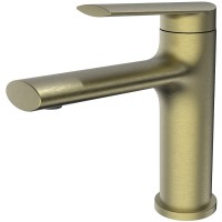Смеситель для раковины Splenka S50.10.03 Золото матовое латунь