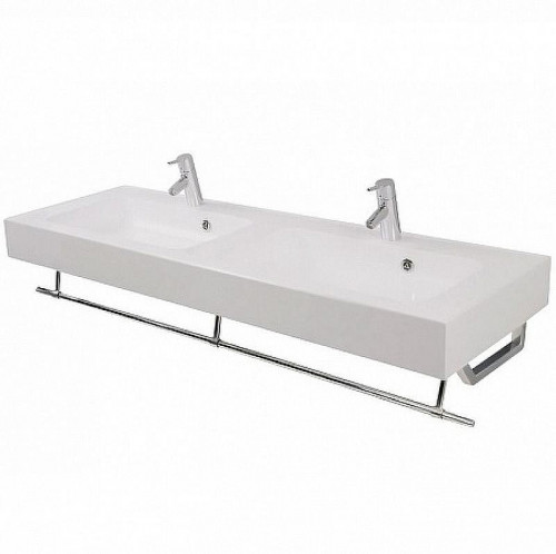 Раковина Aquaton Ричмонд 150 1A70573KRD010 двойная Белая