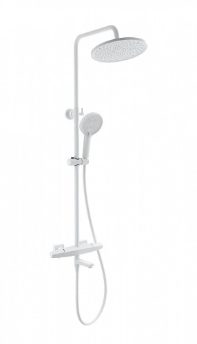 Душевая система Wonzon &amp; Woghand Neo WW-B3046-A1-MW с термостатом цвет Белый матовый