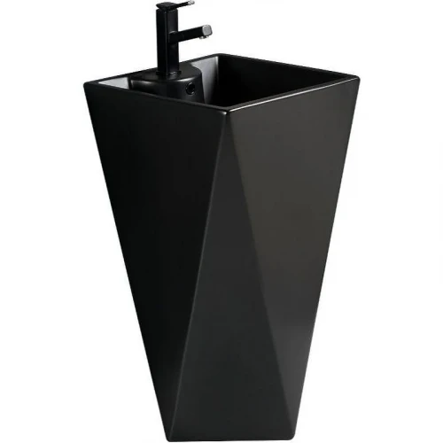 Раковина WeltWasser Leerbach 460 MT-BL 46 10000013336 Черная матовая
