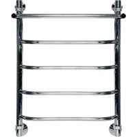 Водяной полотенцесушитель Ника Trapezium ЛТ/ВП 60x50 с полкой Хром нержавеющая сталь
