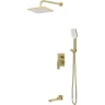 Душевая система Grossman Classic 501.K35.04.320 Золото брашированное