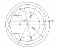 Акриловая ванна Aquatek Аура 180x180 AUR180-0000033 без гидромассажа с фронтальной панелью с каркасом (вклеенный) со слив-переливом