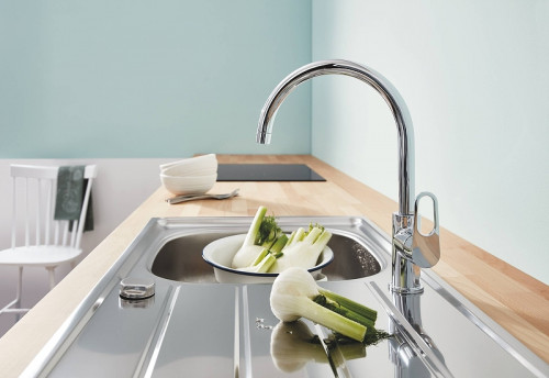 Смеситель для кухни Grohe BauFlow 31230001 Хром латунь