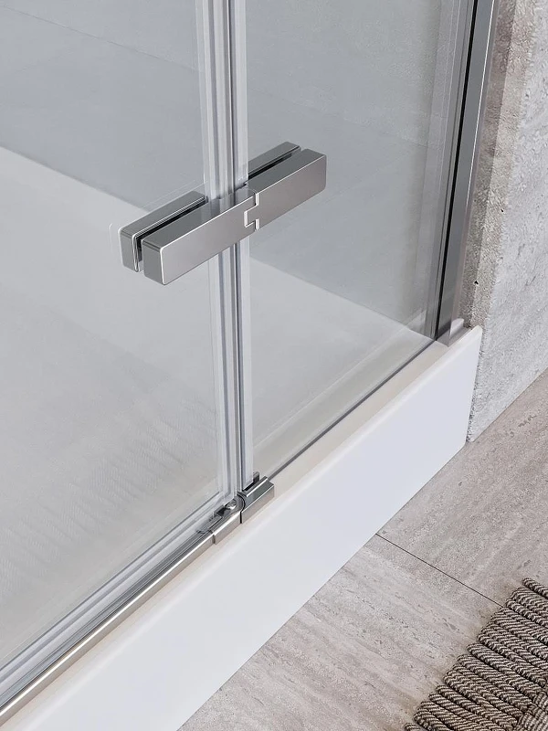 Душевая кабина BelBagno Uno 90х90 R UNO-CAB-A-1-90-C-Cr-Bi-TOP-R без гидромассажа
