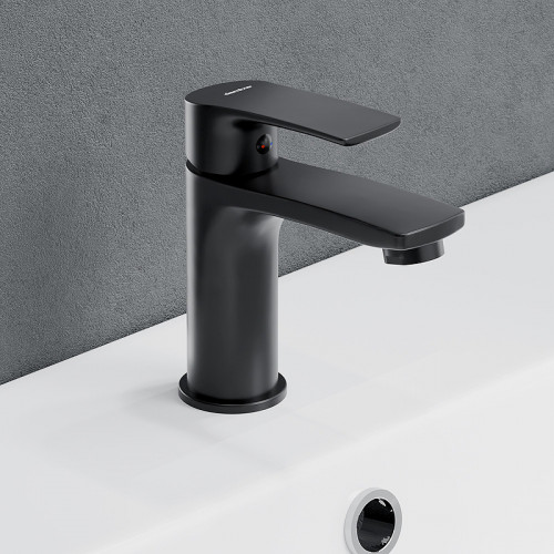 Смеситель для раковины Damixa Eclipse 2.0 480210300 Черный матовый латунь