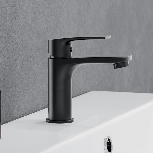 Смеситель для раковины Damixa Eclipse 2.0 480210300 Черный матовый латунь