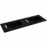 Раковина Ceramicanova Grace 140 CN7022MB двойная Черная матовая