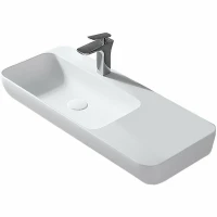 Раковина Vincea 90 VWB-6S590MW Белая матовая искусственный камень (литьевой мрамор) подвесная
