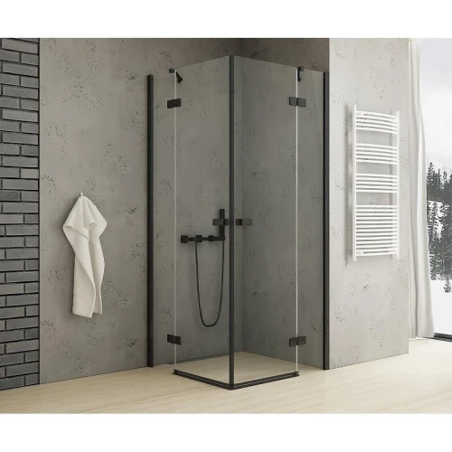 Душевое ограждение New Trendy REFLEXA Black x80 EXK-4972
