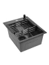 Кухонная мойка Wisent 40 WS34050BD/WGER019B/W405B/W302644B цвет Грaфит