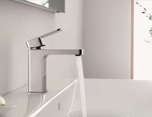 Смеситель для раковины Shevanik S9501 цвет Хром