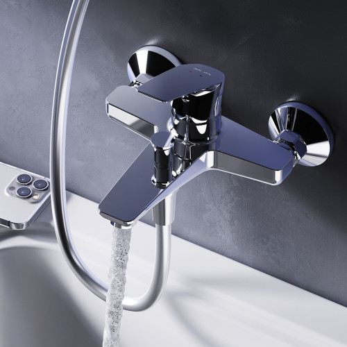 Смеситель для ванны AM.PM Gem F90A10000 Хром латунь на стену