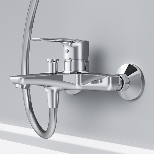 Смеситель для ванны AM.PM Gem F90A10000 Хром латунь на стену
