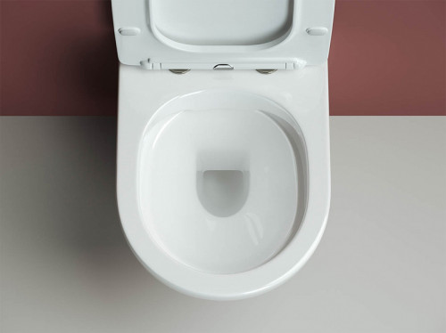 Унитаз Ceramicanova Forma CN3009 подвесной с сиденьем Микролифт фарфор подвесной