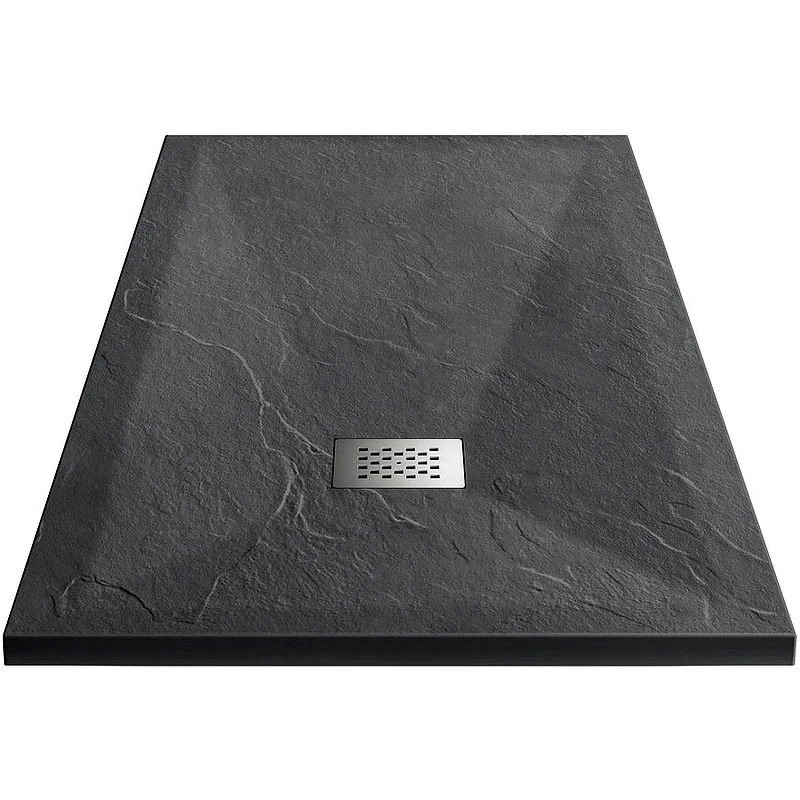 Душевой поддон из искусственного камня Vincea 100x80 VST-4SR8010A Антрацит