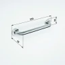 Поручень Bemeta Neo stainless 102307015 Нержавеющая сталь