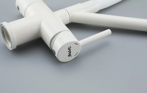 Смеситель для кухни Gappo G4398-88 Белый латунь