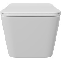 Унитаз Aqueduto Macio MAC0110 подвесной Белый глянцевый с сиденьем Микролифт фаянс подвесной
