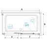 Душевой уголок RGW Passage PA-245 120x90 410824592-11 профиль Хром стекло прозрачное