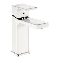 Смеситель для раковины E.C.A. Tiera 104808989 Белый латунь
