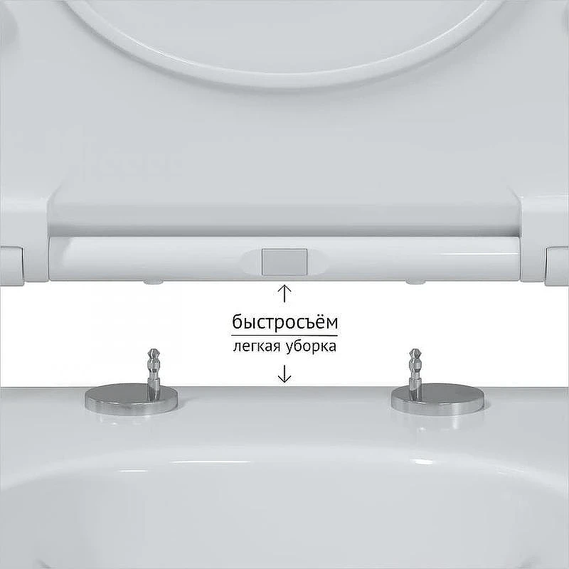 Комплект унитаза с инсталляцией Berges Novum Rimless 043247 с сиденьем Микролифт и клавишей смыва Хром глянец