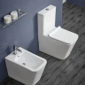 Унитаз компакт Vincea Q-Line VT2B-12 без бачка с сиденьем Микролифт фарфор напольный