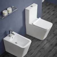 Унитаз компакт Vincea Q-Line VT2B-12 без бачка с сиденьем Микролифт фарфор напольный