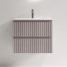 Тумба под раковину Sancos Snob R 60 SNR60/39SM подвесная цвет Doha Soft