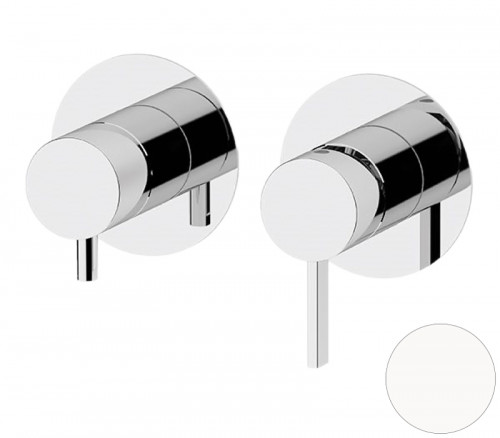 Смеситель для душа Remer Metrica MC93ZPBO цвет Белый матовый