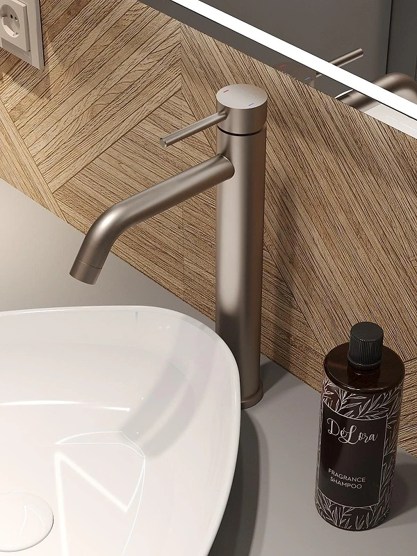 Смеситель для раковины Alfi LF612133 цвет Никель