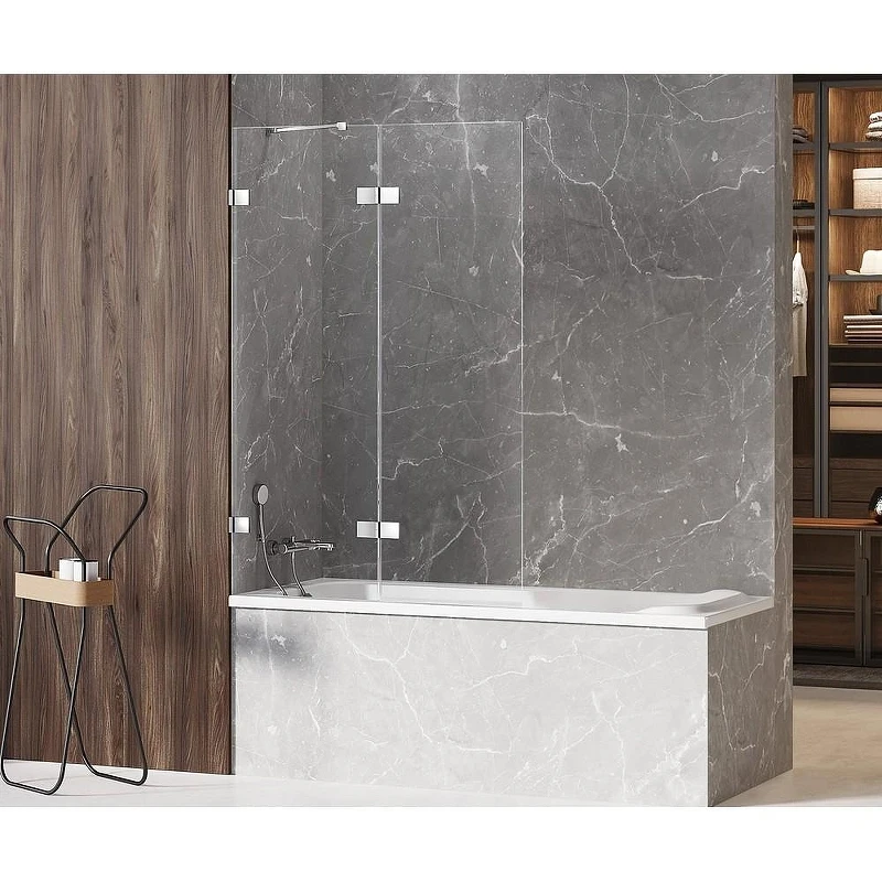 Шторка для ванны New Trendy AVEXA Chrome x140 EXK-1962